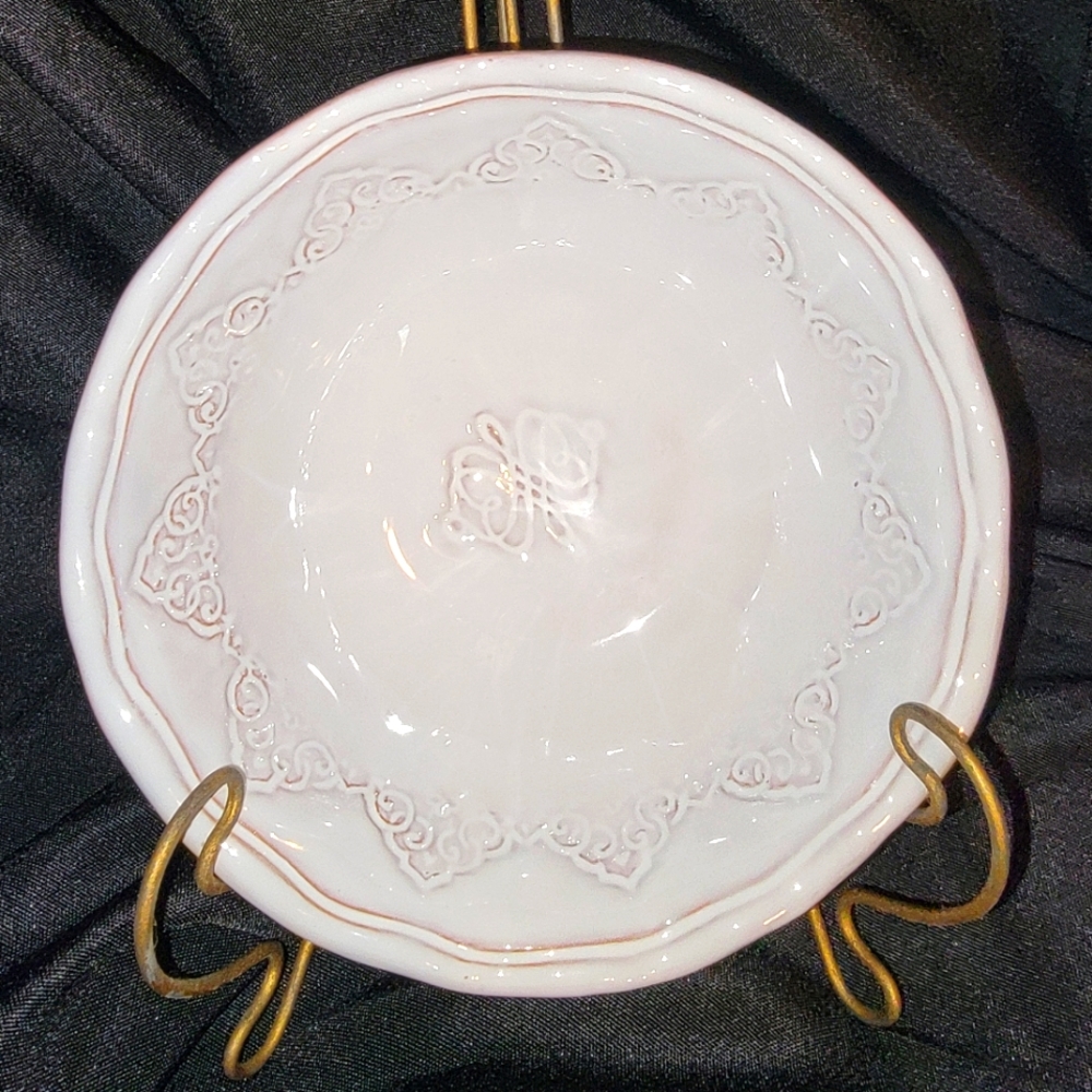 Set of 4 Off White Earthenware Bowls by Southern Living (Dillards)